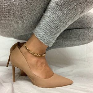 Tan Suede Heels